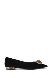 Kurt Geiger London Chelsea Point Flat Black Shoes - Image 1 of 5