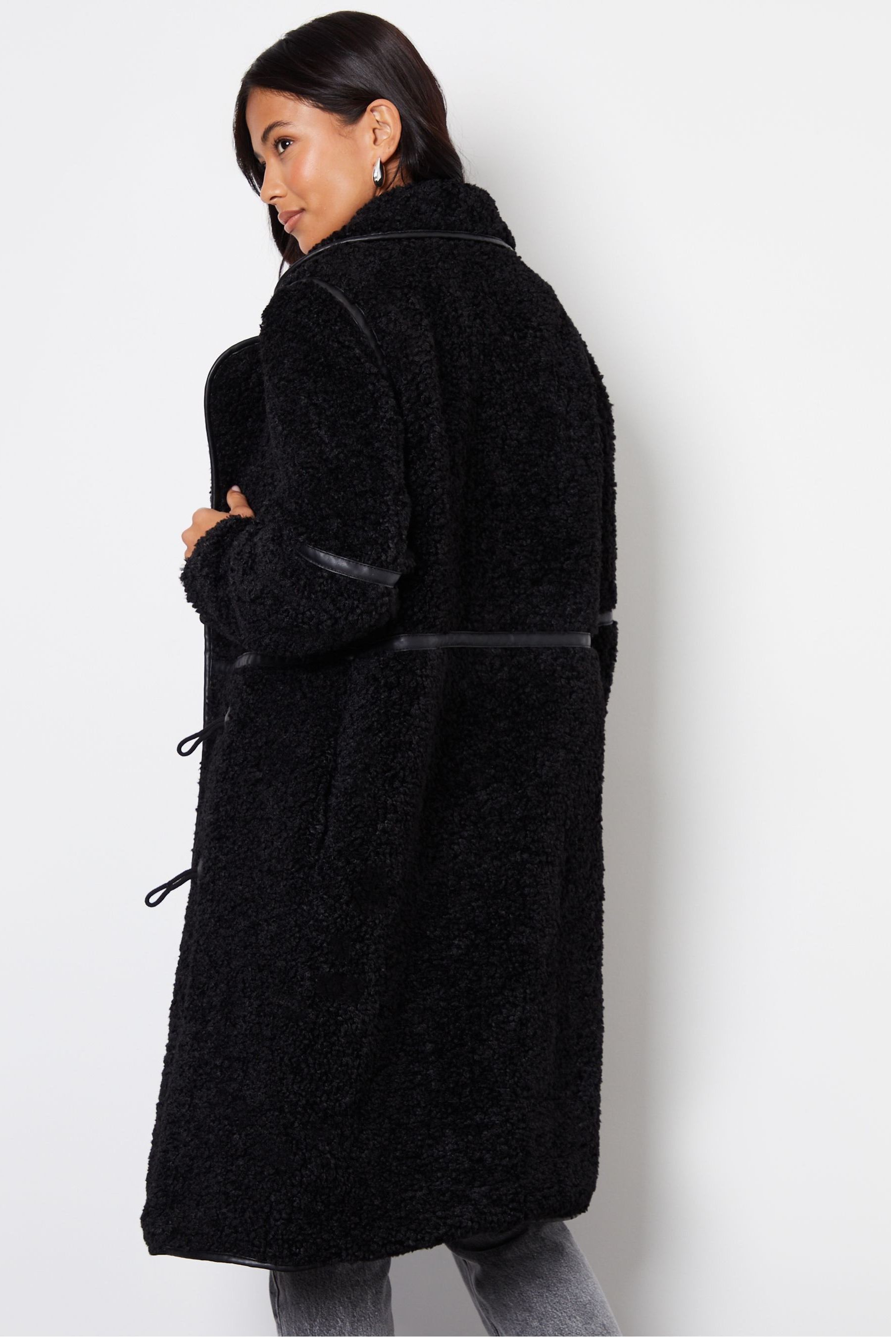 Black toggle coat store