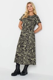 M&Co Natural Petite Abstract Maxi Dress - Image 2 of 5