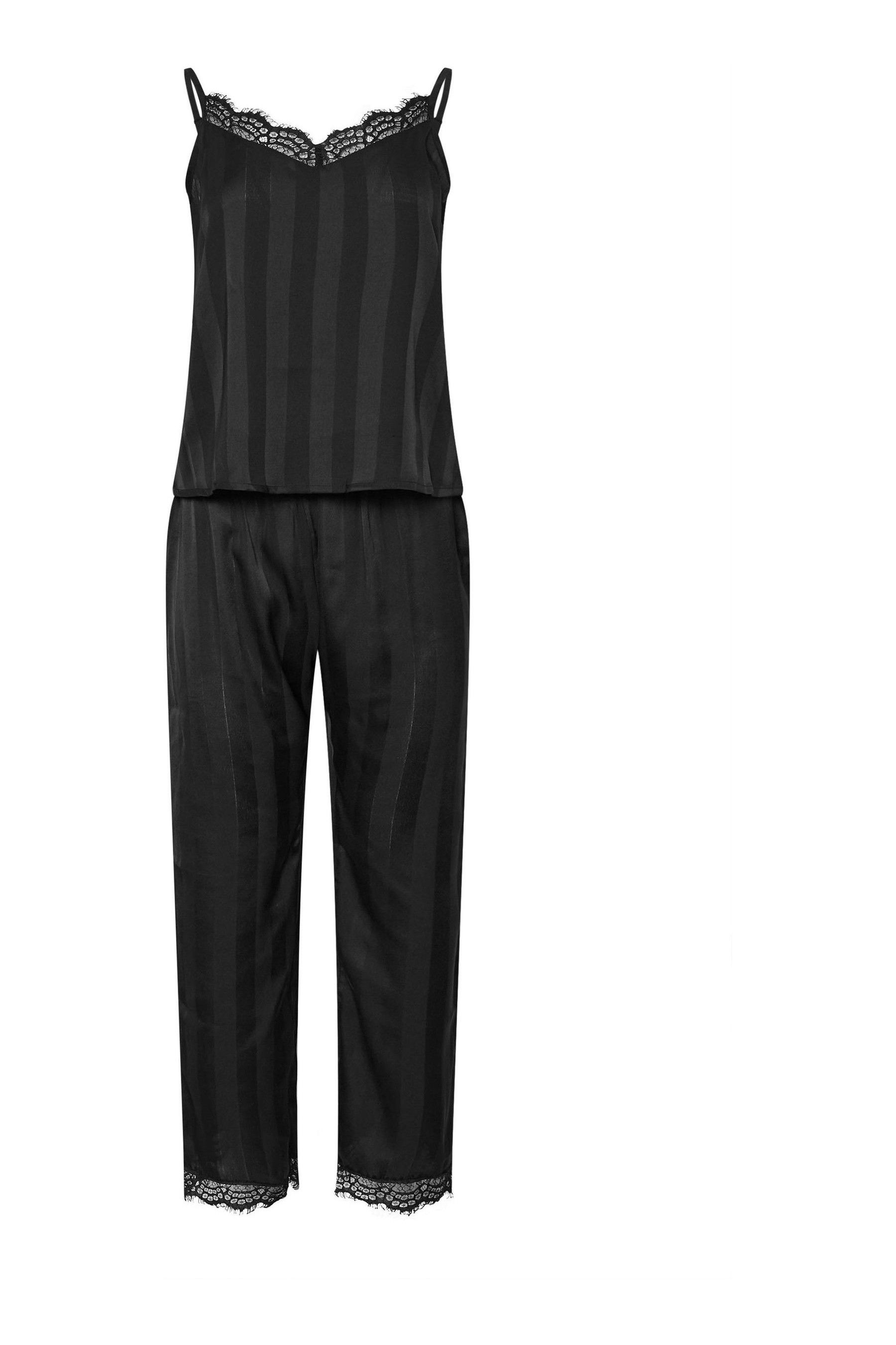 Black cami pyjamas on sale