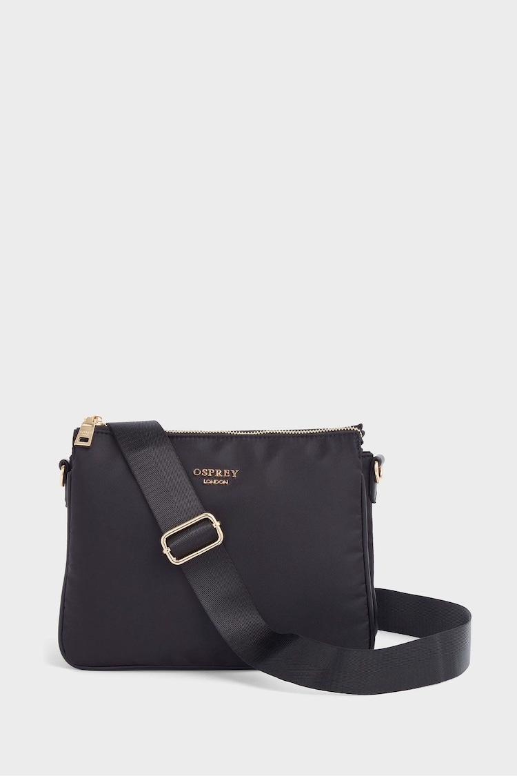 OSPREY LONDON Purple The Wanderer Nylon Crossbody Bag - Image 1 of 5