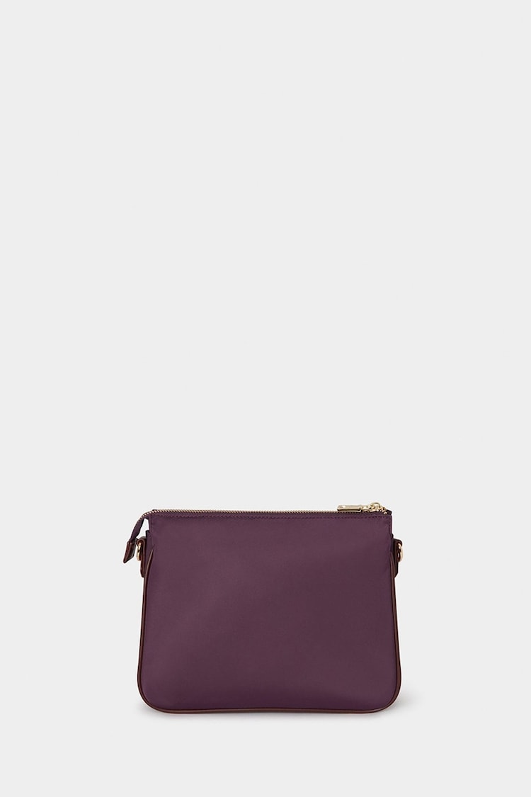 OSPREY LONDON Purple The Wanderer Nylon Crossbody Bag - Image 5 of 5