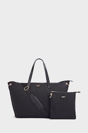 OSPREY LONDON The Wanderer Nylon Black Weekender With Pouch - Image 1 of 7