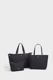 OSPREY LONDON The Wanderer Nylon Black Weekender With Pouch - Image 7 of 7