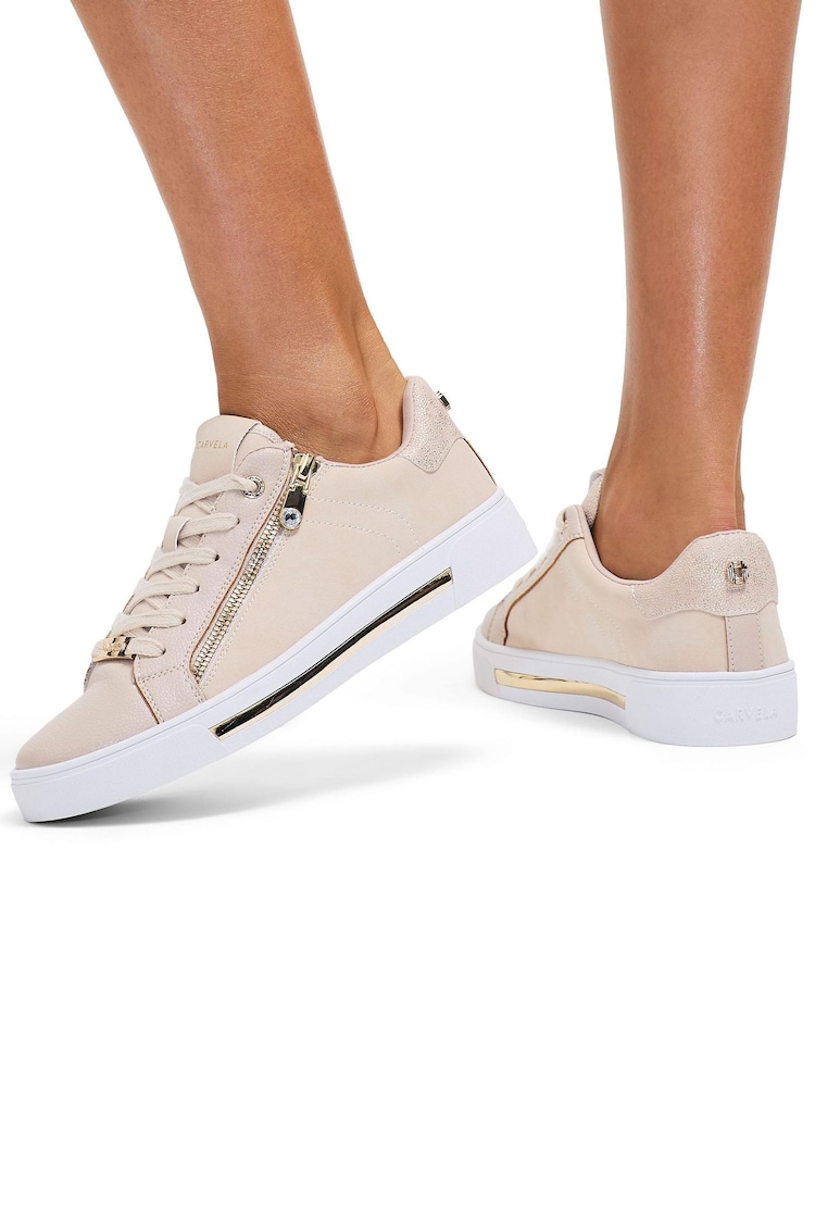 Carvela Diamond Zip Trainers - Image 1 of 1