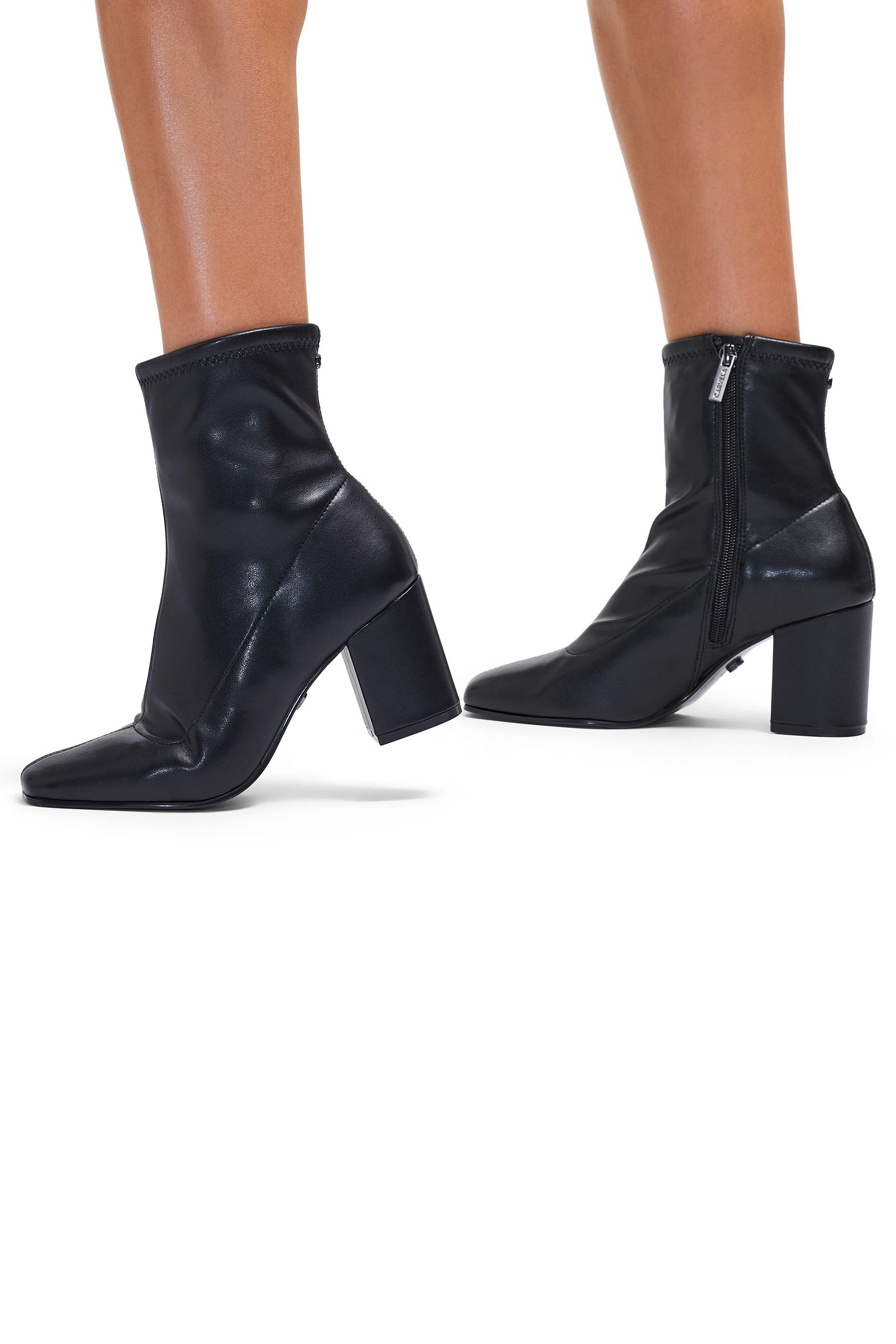 Carvela smart block heeled ankle boots shop