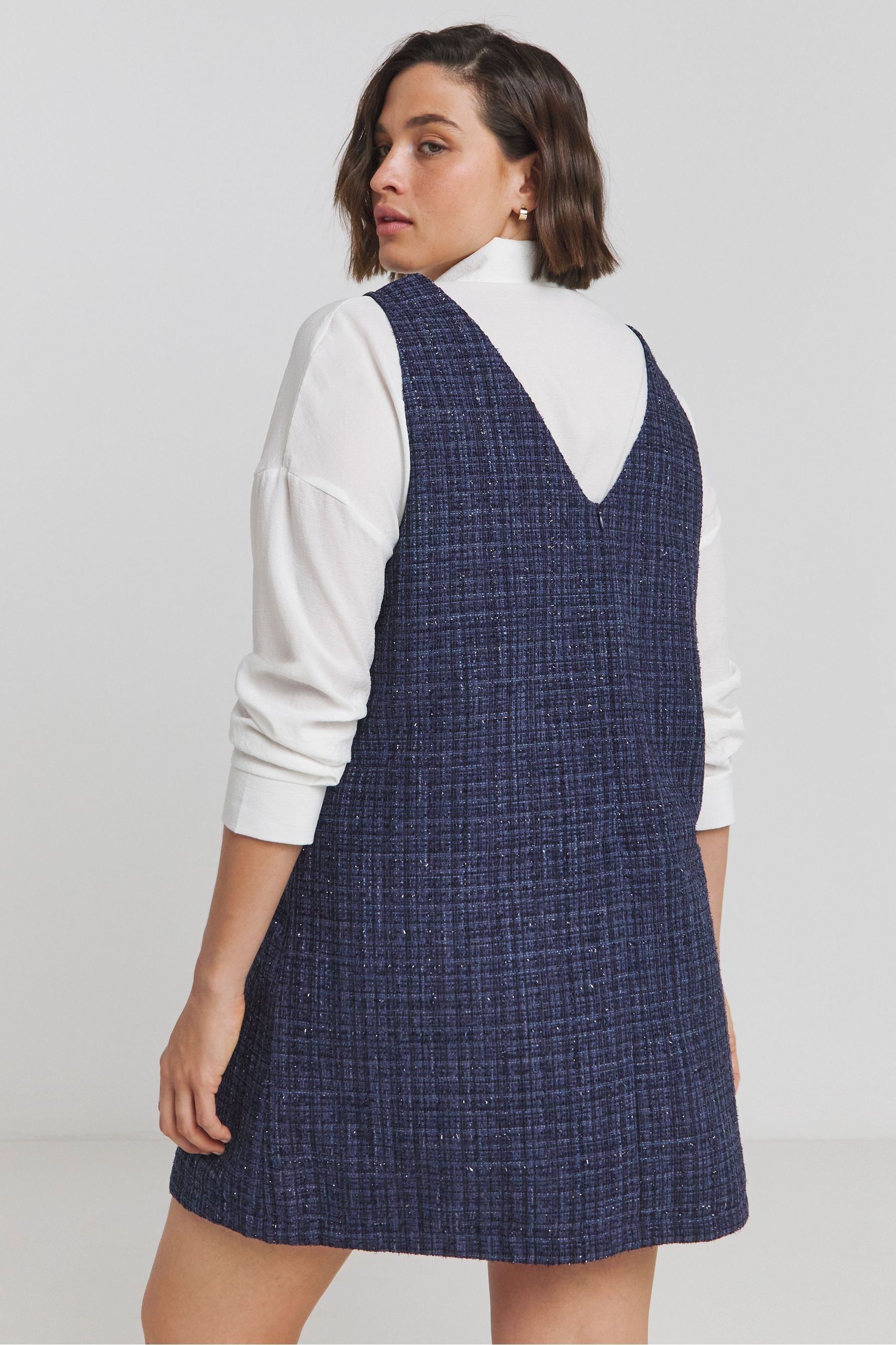 Simply be pinafore dress top