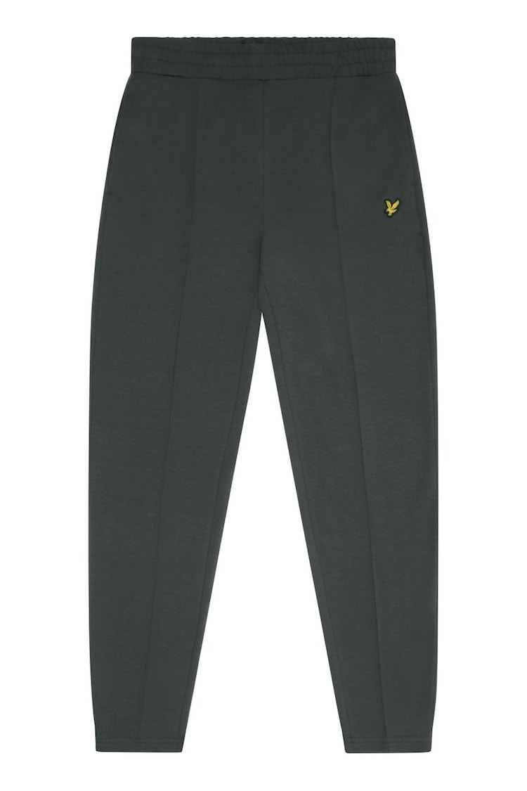 Lyle & Scott Grey Pintuck Interlock Joggers - Image 5 of 5