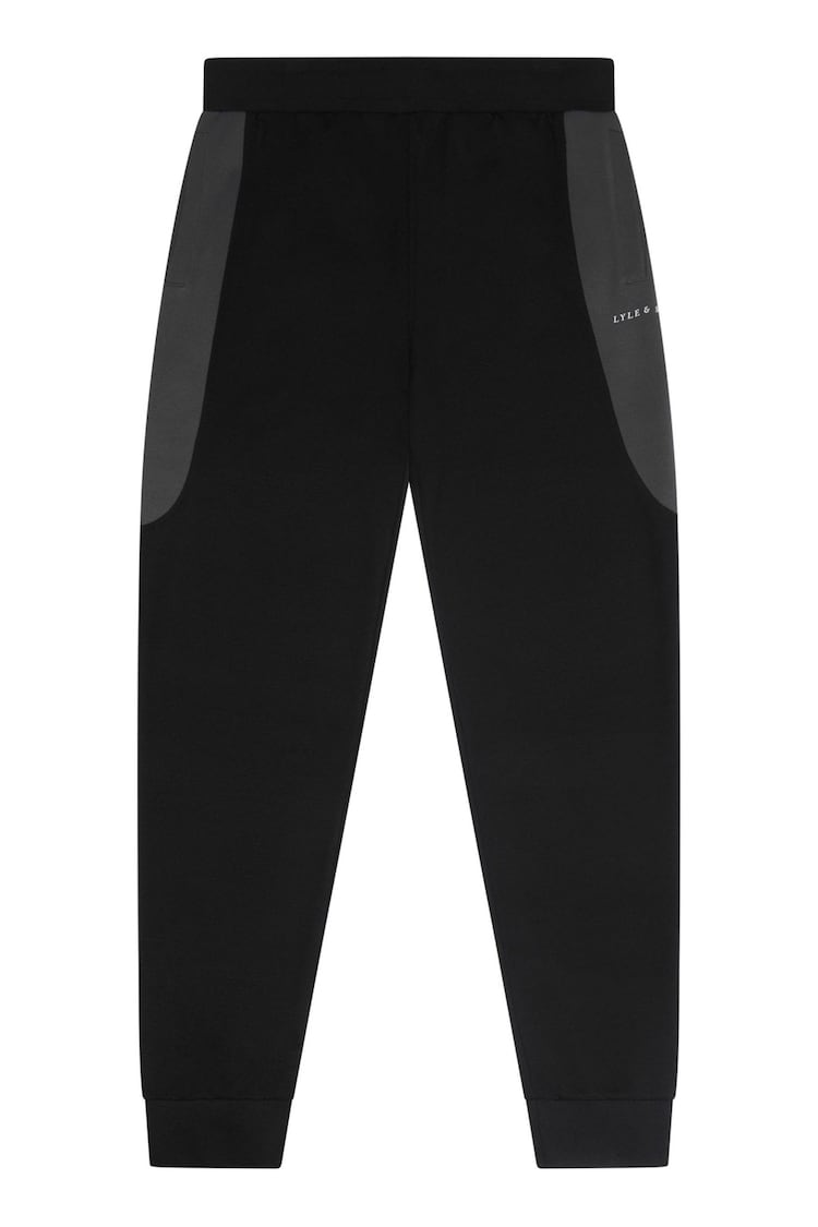 Lyle & Scott Black Tracksuit Bottoms - Image 5 of 5