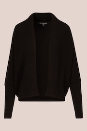 Adrianna Papell Short Cocoon Cardigan With Long Sleeves And Ribbed Cuffs - Image 6 of 7