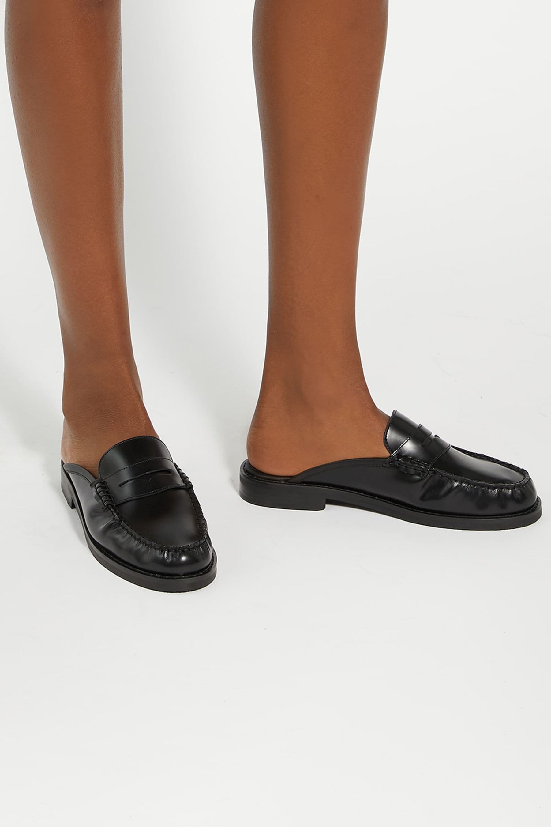 Hunter backless penny loafer store