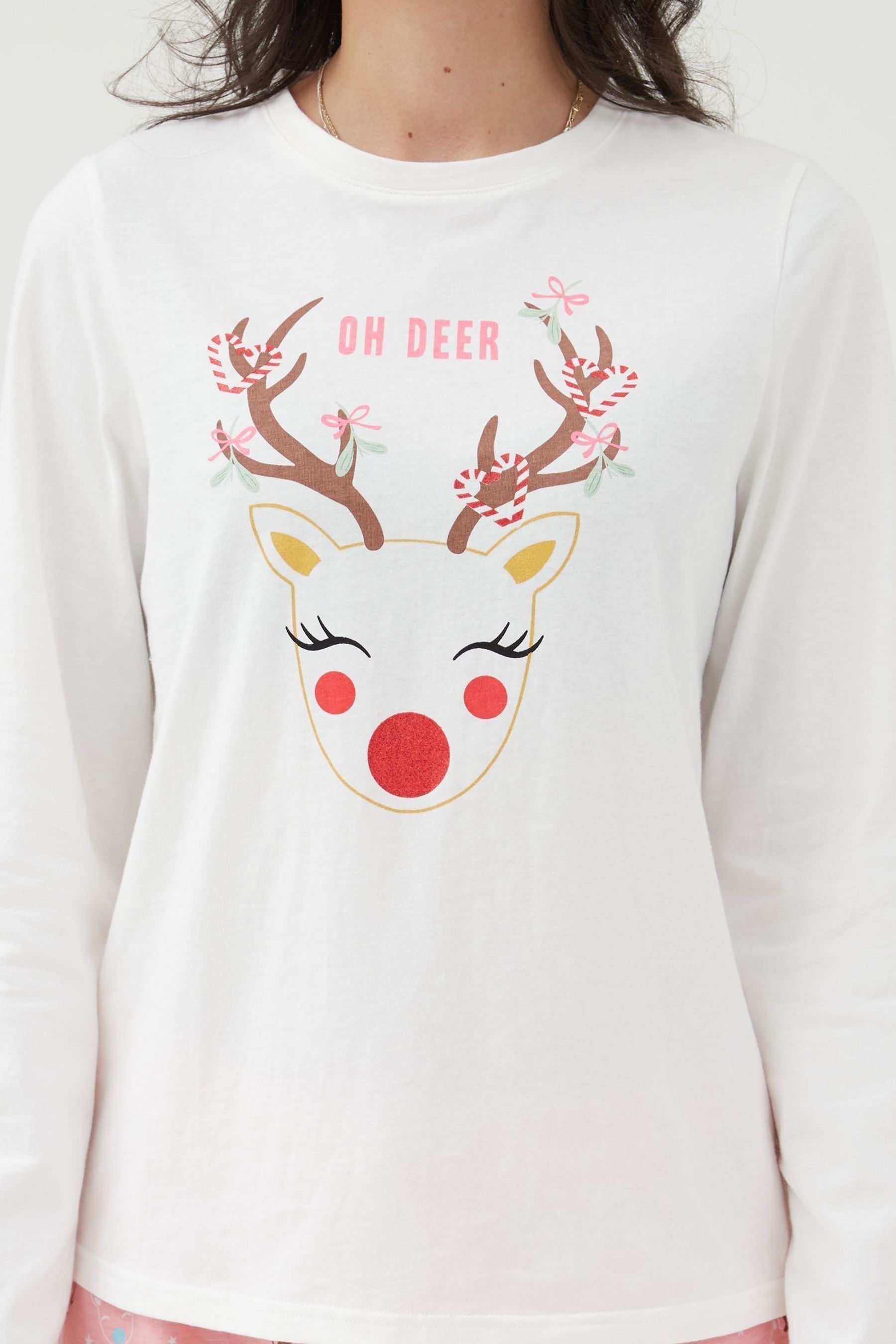 Oh deer family pajamas hot sale