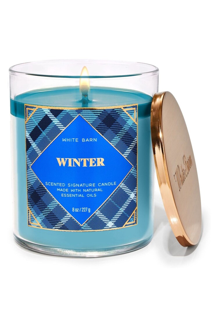 Bath & Body Works Winter Single Wick Candle 8 oz / 227 g - Image 1 of 1