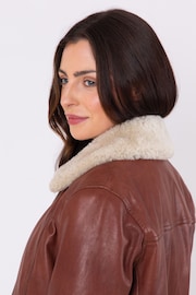 Lakeland Leather Brown Bayles Jacket - Image 5 of 6