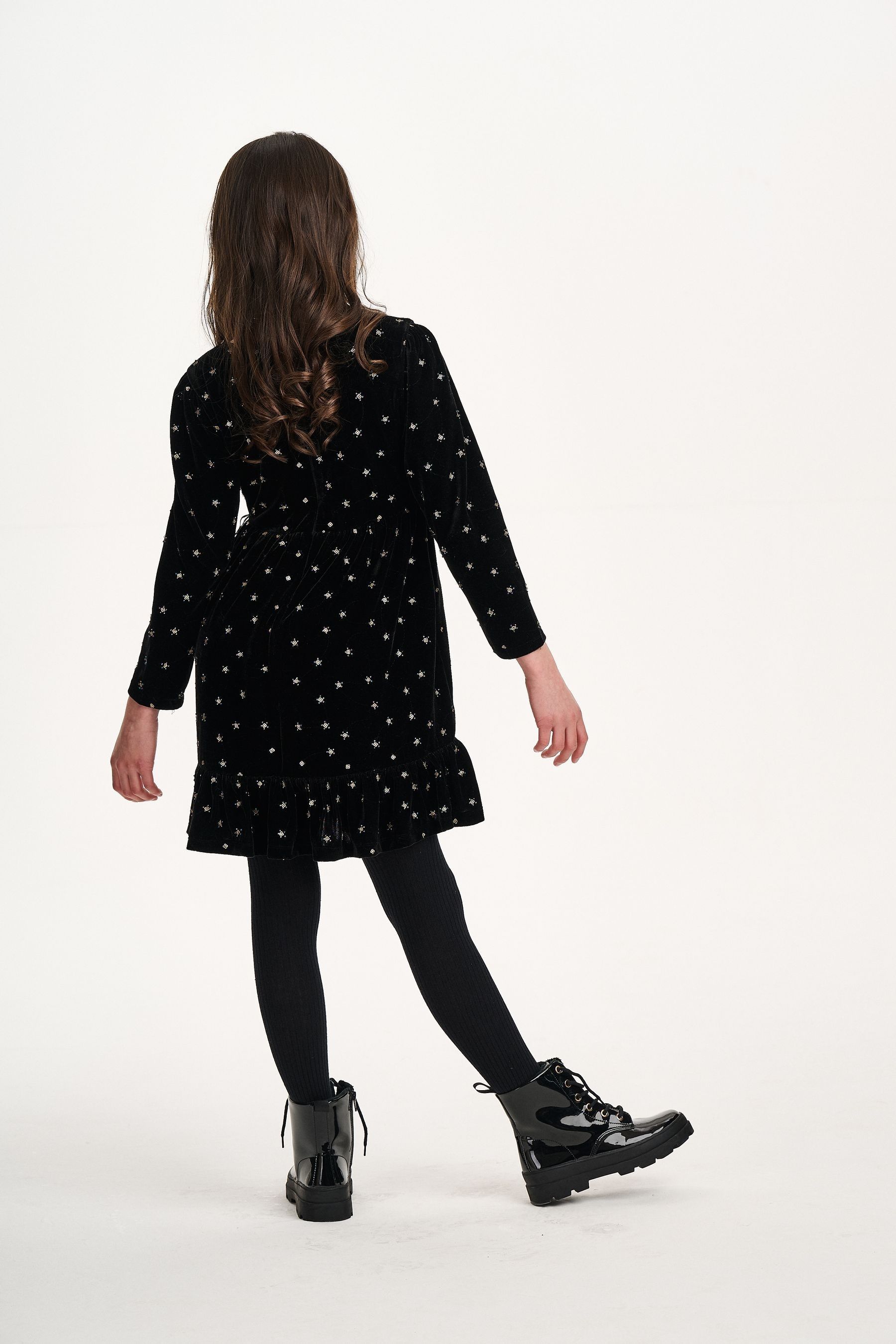 Nicole miller velvet dress top