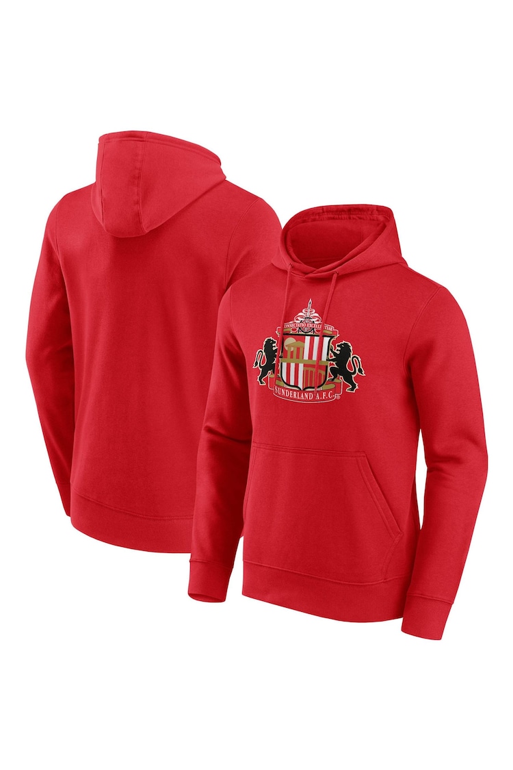 Fanatics Red Sunderland Essentials Primary Logo Graphic Hoodie - Image 1 of 3