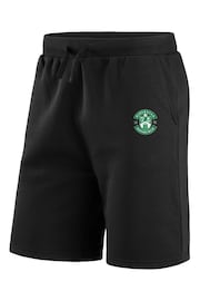 Fanatics Hibernian Essentials Sweat Black Shorts - Image 3 of 3