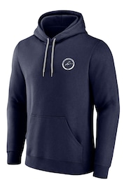 Fanatics Small Blue Millwall Essentials Crest Overhead Hoodie - Image 2 of 3