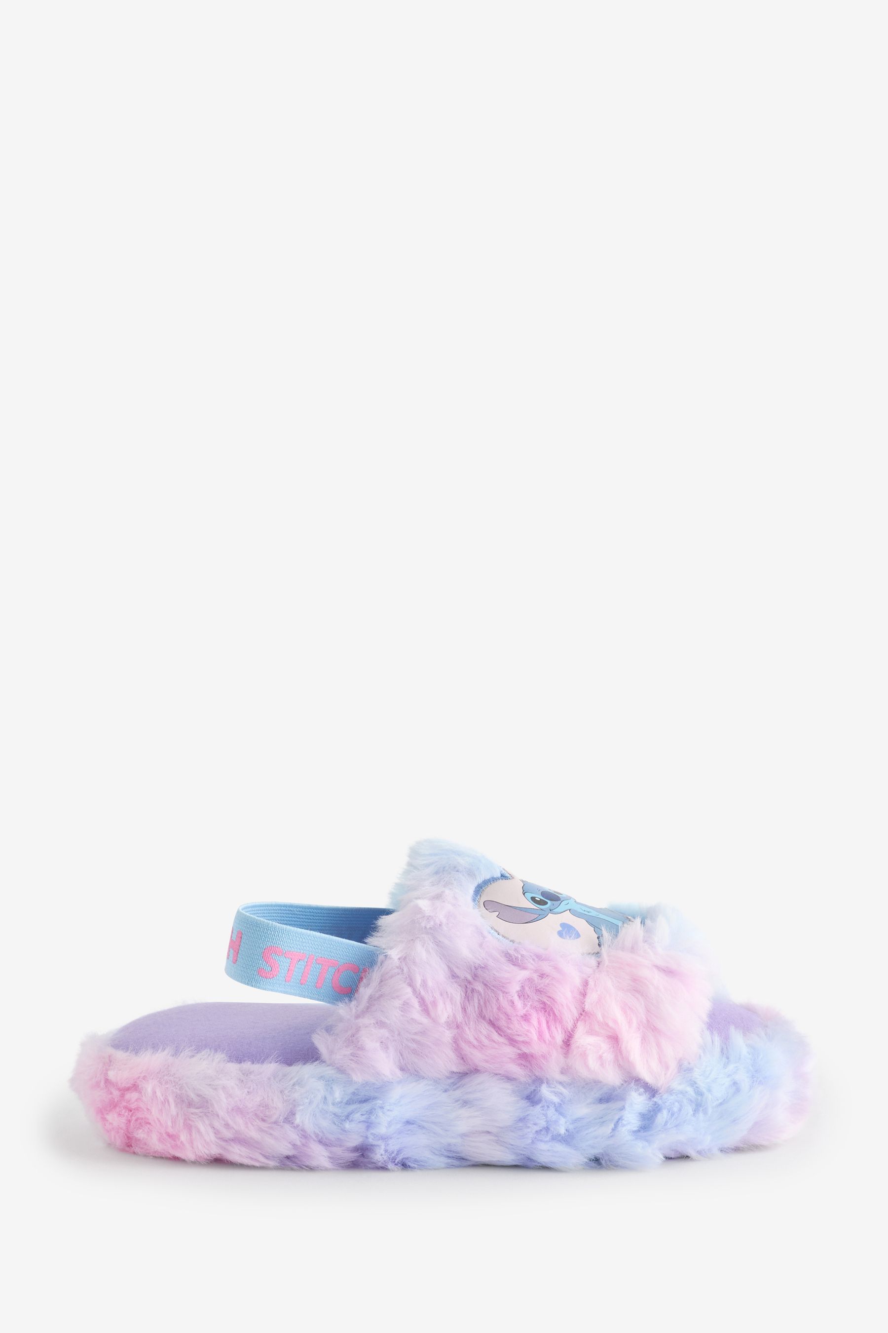 Buy Vanilla Underground Purple Disney Stitch Girls Fluffy Slipper Sliders from Next Egypt