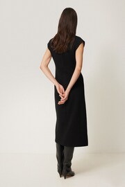 Jigsaw Black Structured Dart Dress - Image 2 of 7