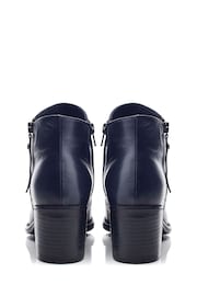 Moda In Pelle Orpie Block Heel Leather Ankle Boots - Image 3 of 4