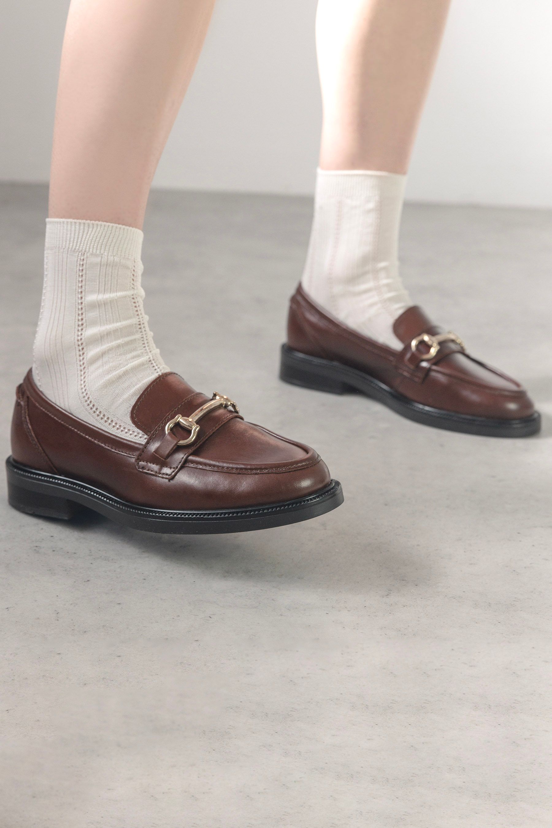 Moda in pelle moccasins hot sale
