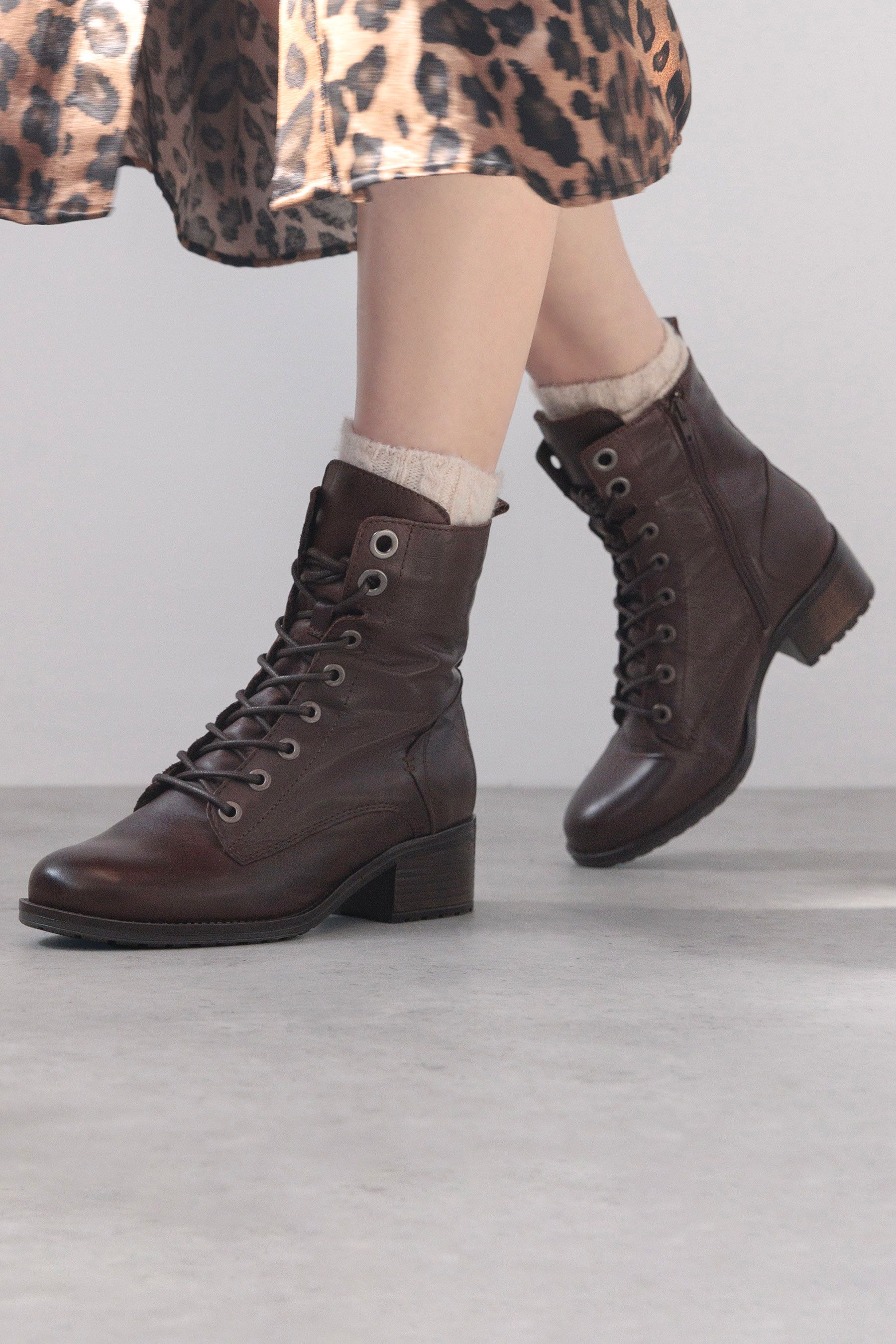 Boots moda in pelle store