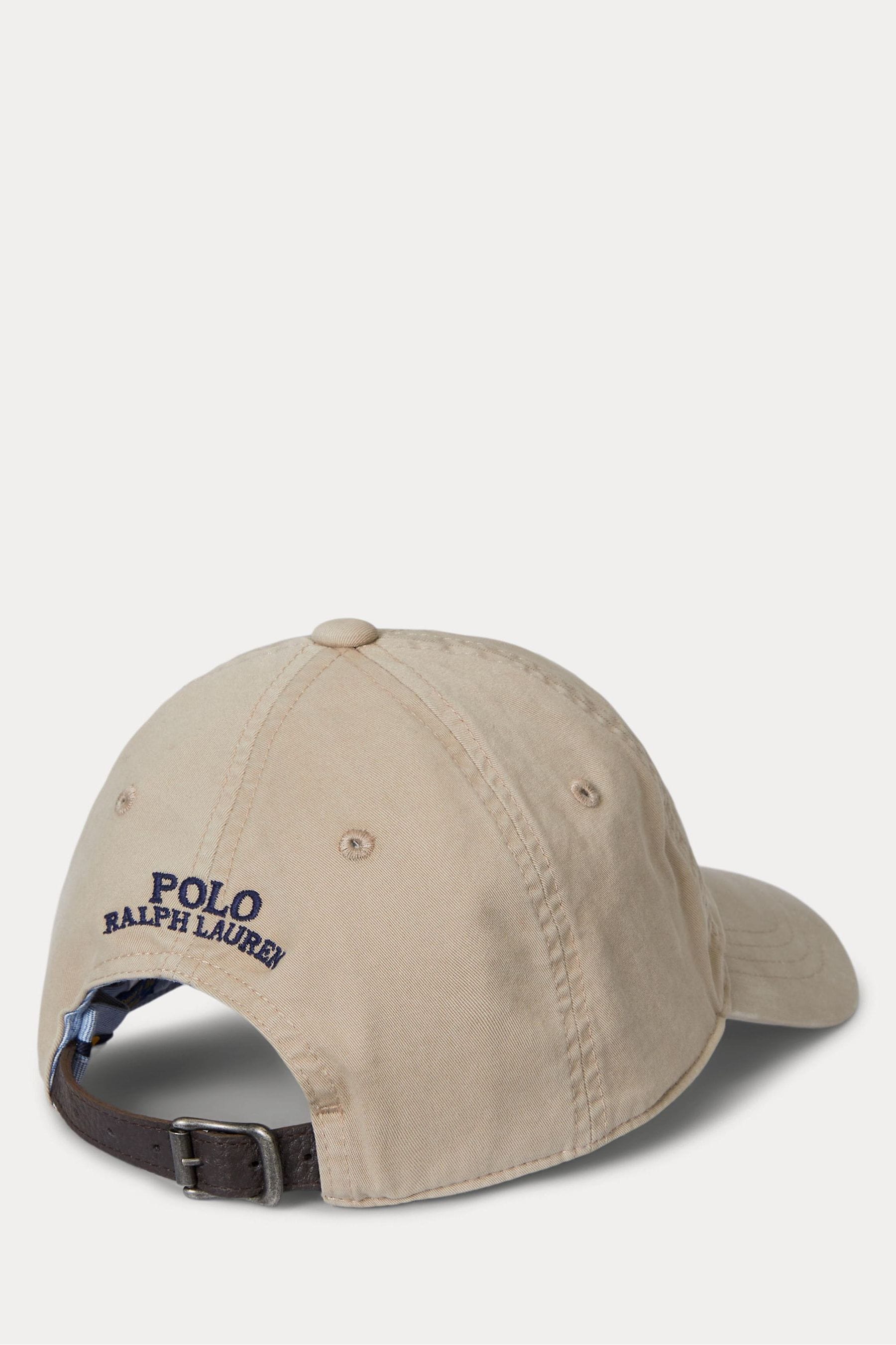 Polo ralph lauren hat leather strap clearance