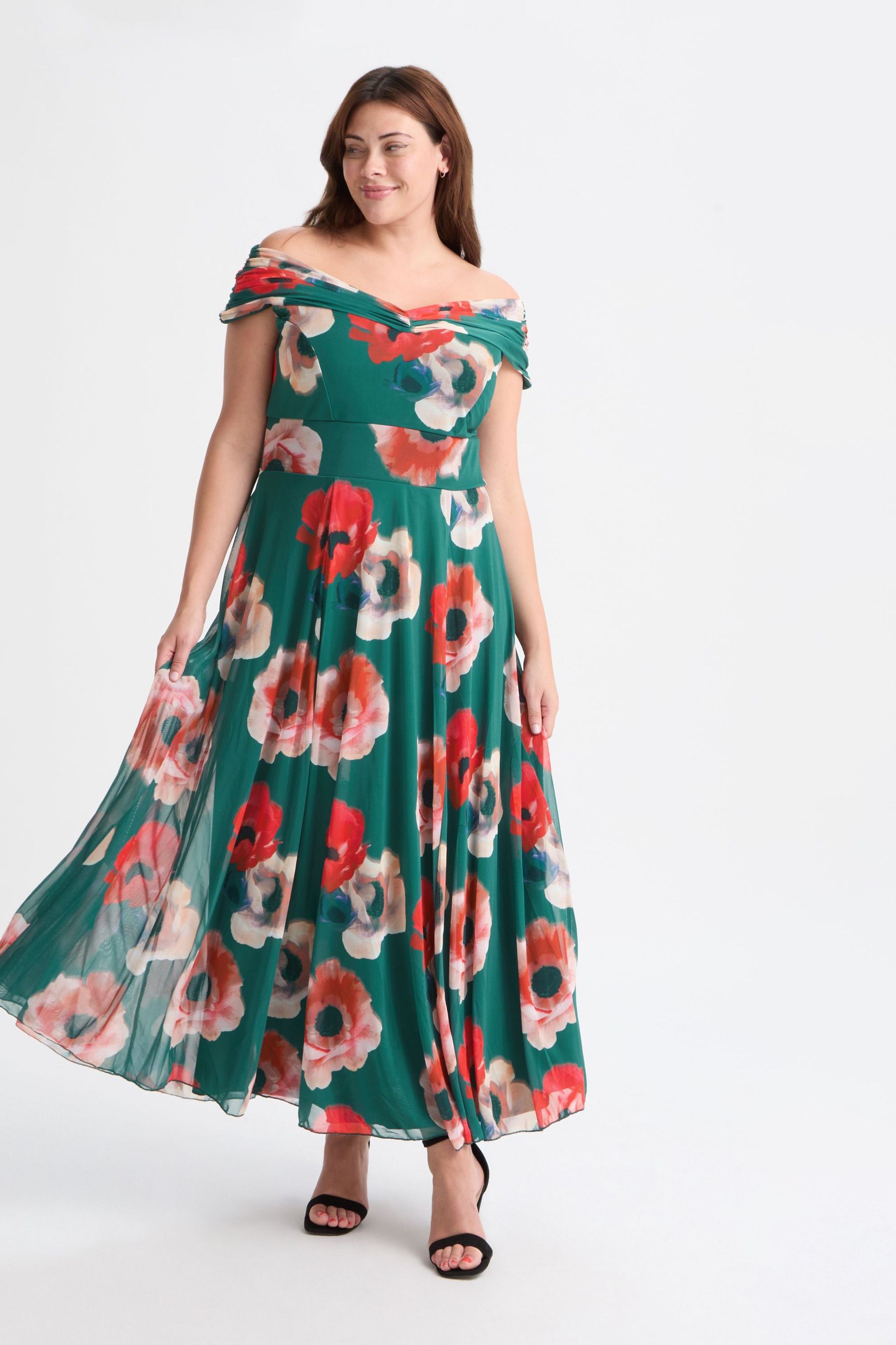 Scarlett and jo green dress cheap