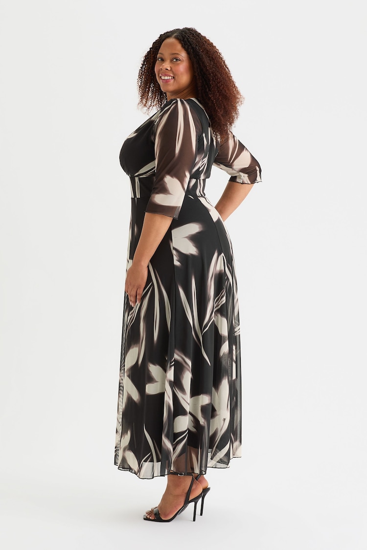 Scarlett & Jo Verity Print Maxi Gown - 圖片 2，共 4