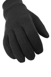 Sealskinz Necton Windproof All Weather Knitted Black Gloves - Image 2 of 3