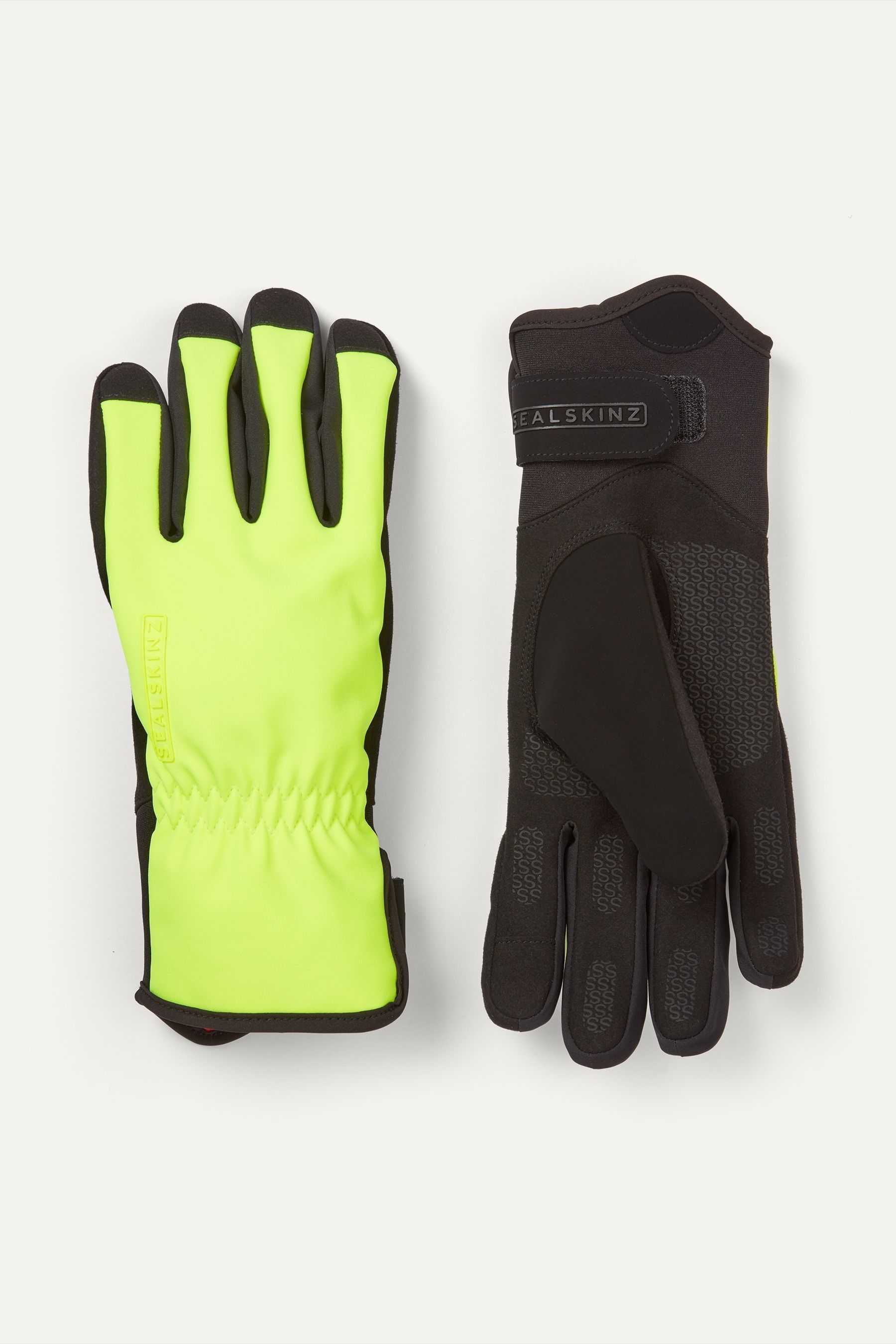 Buy Sealskinz Womens Yellow Bodham Waterproof All Weather Cycle Gloves from Next Austria