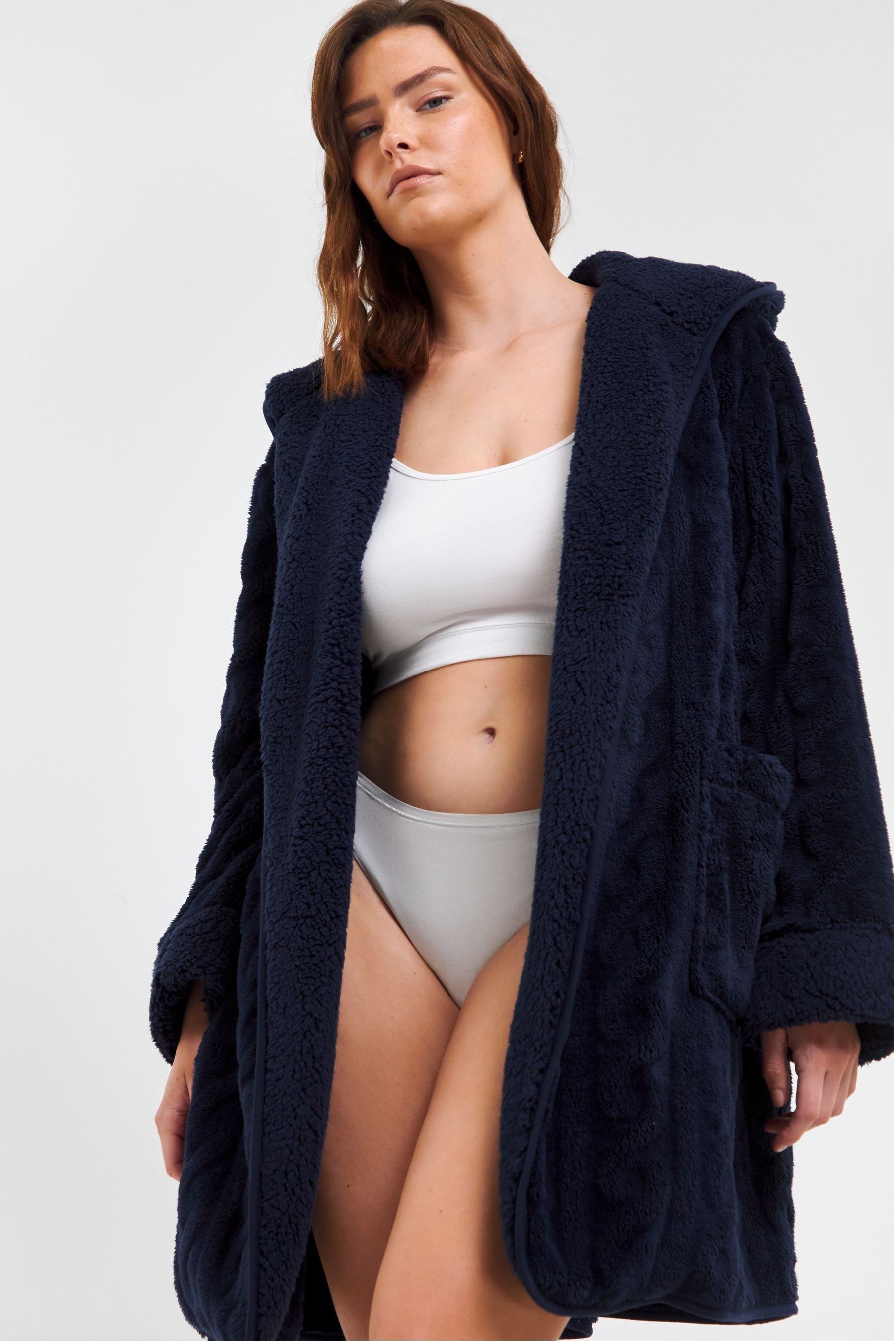 Oversized fleece cardigan clearance