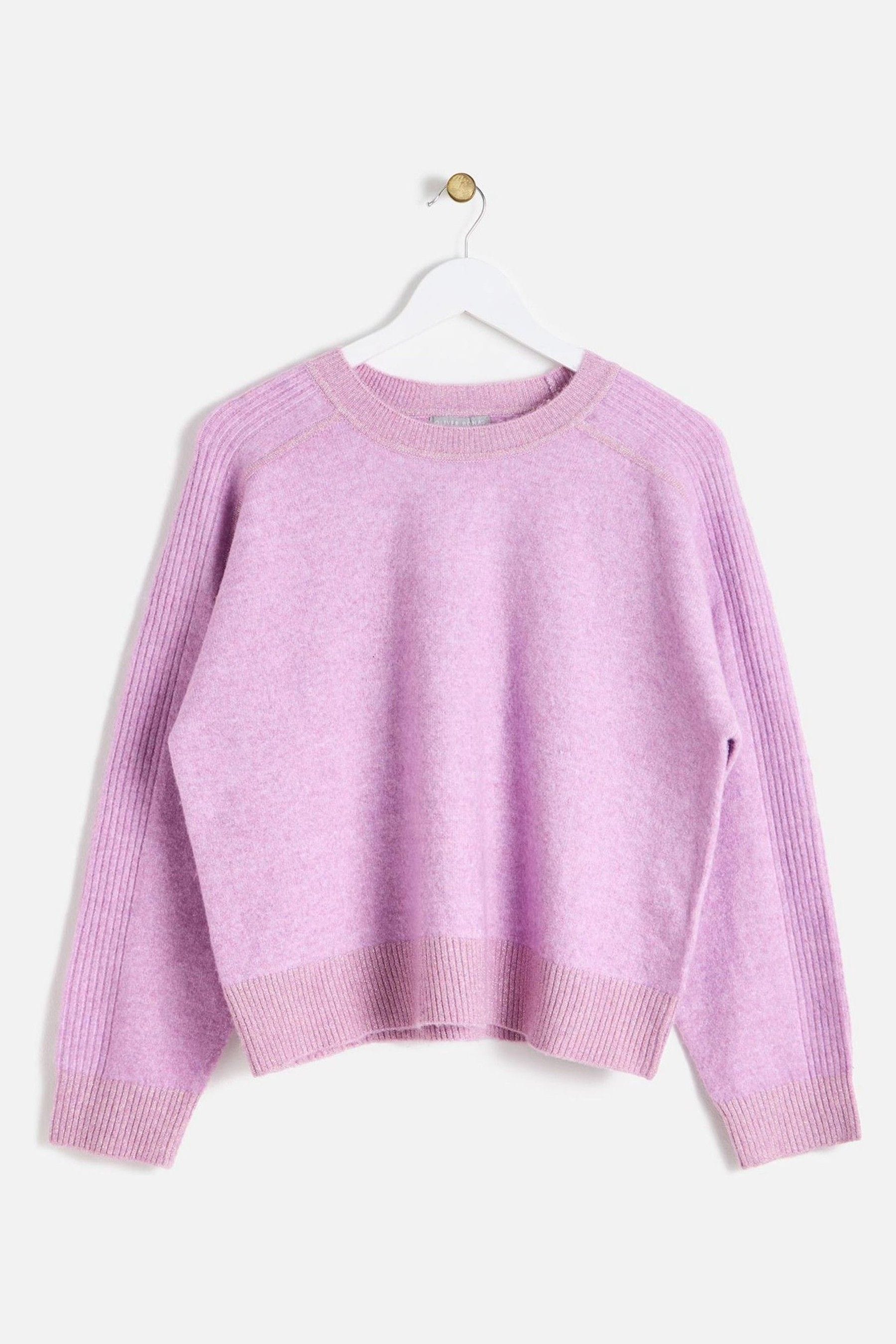 Purple sparkly jumper shop