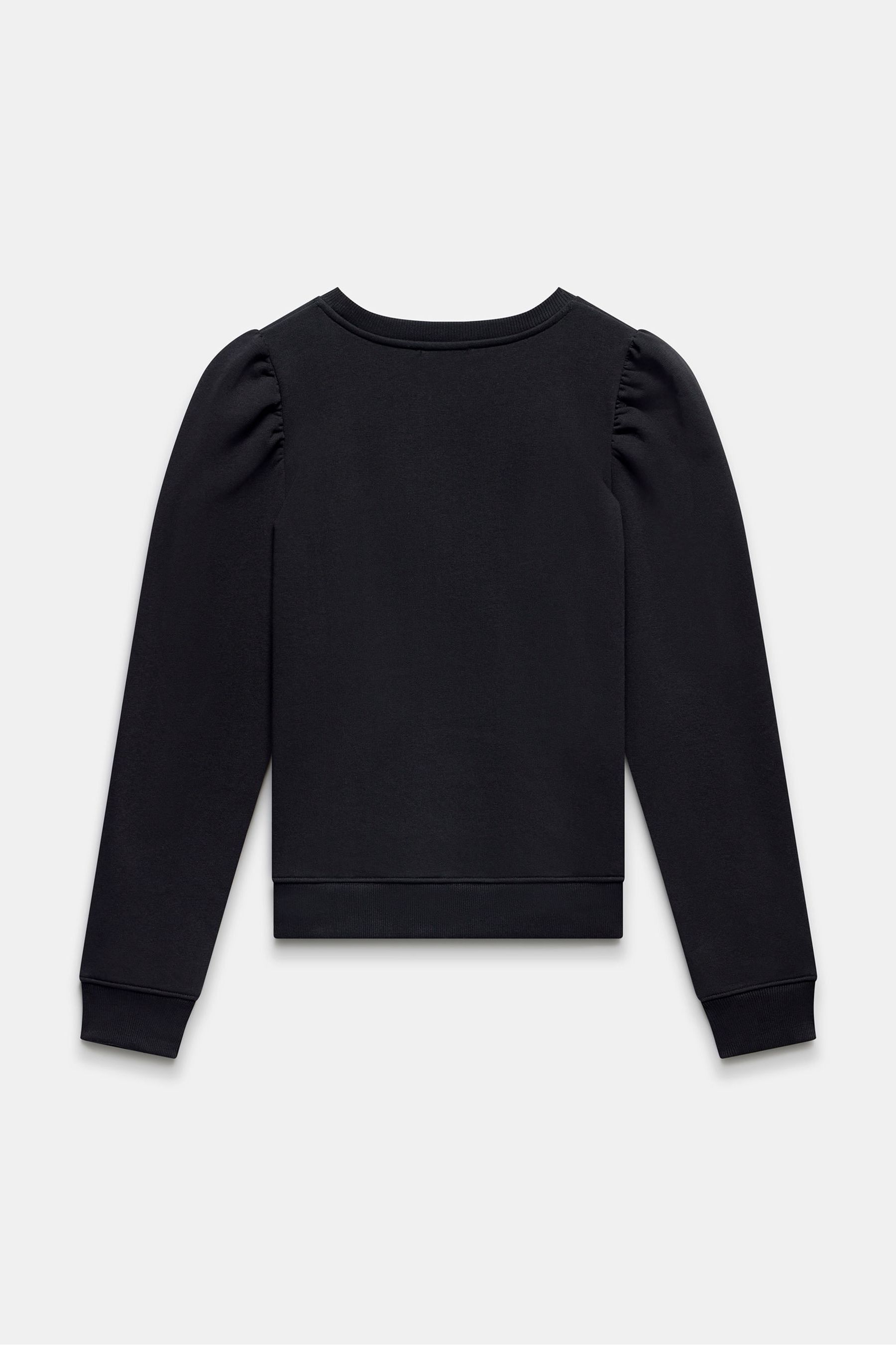 Buy Mint Velvet Black Black Puff Sleeve Sweatshirt from the Next UK online shop