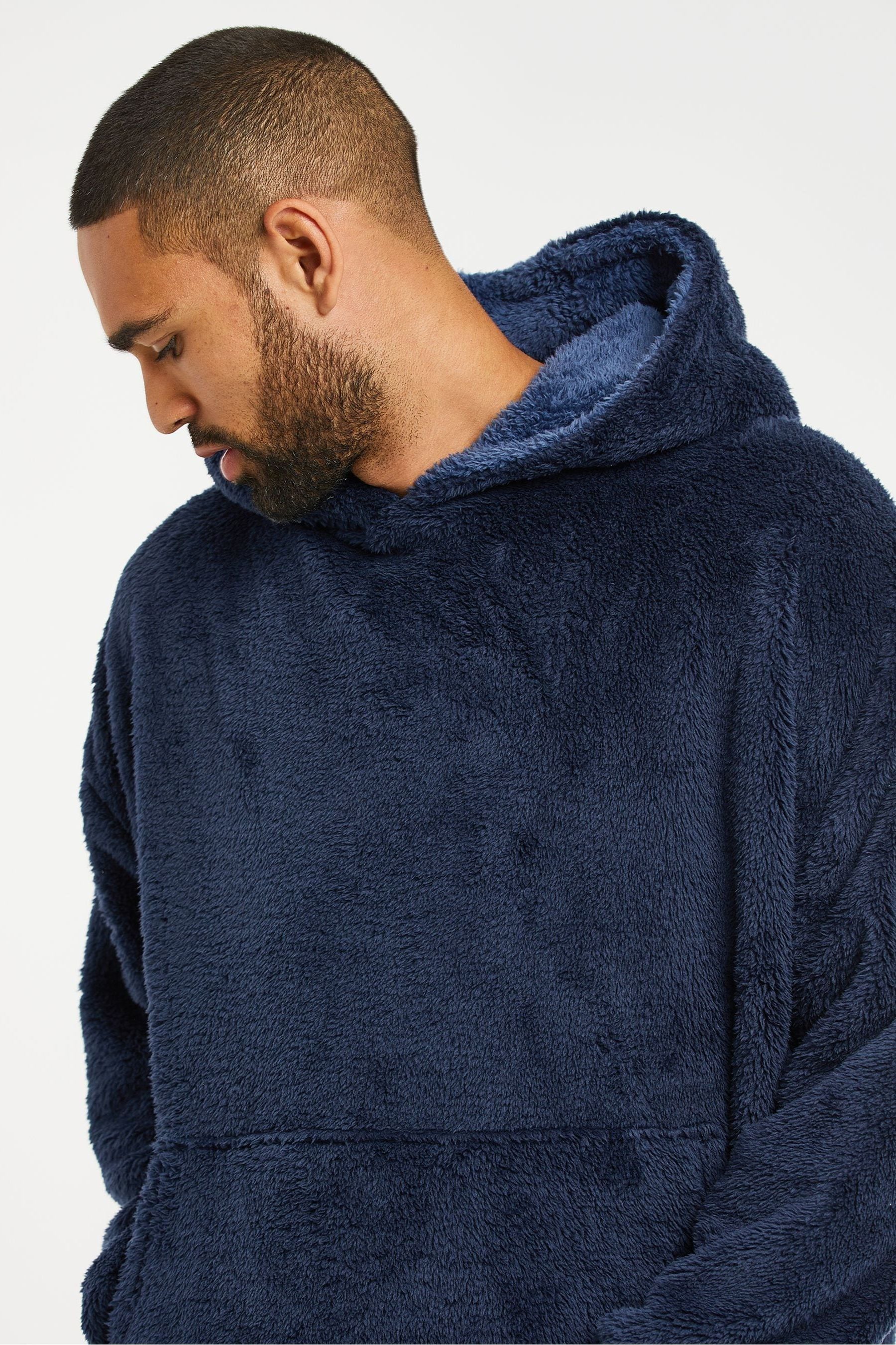 Borg oversized hoodie store