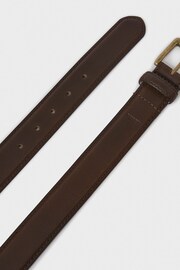 Osprey London The Profile Leather Brown Belt - Image 3 of 3