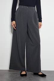 Monsoon Grey Wren Wide Leg Trousers - Image 2 of 5