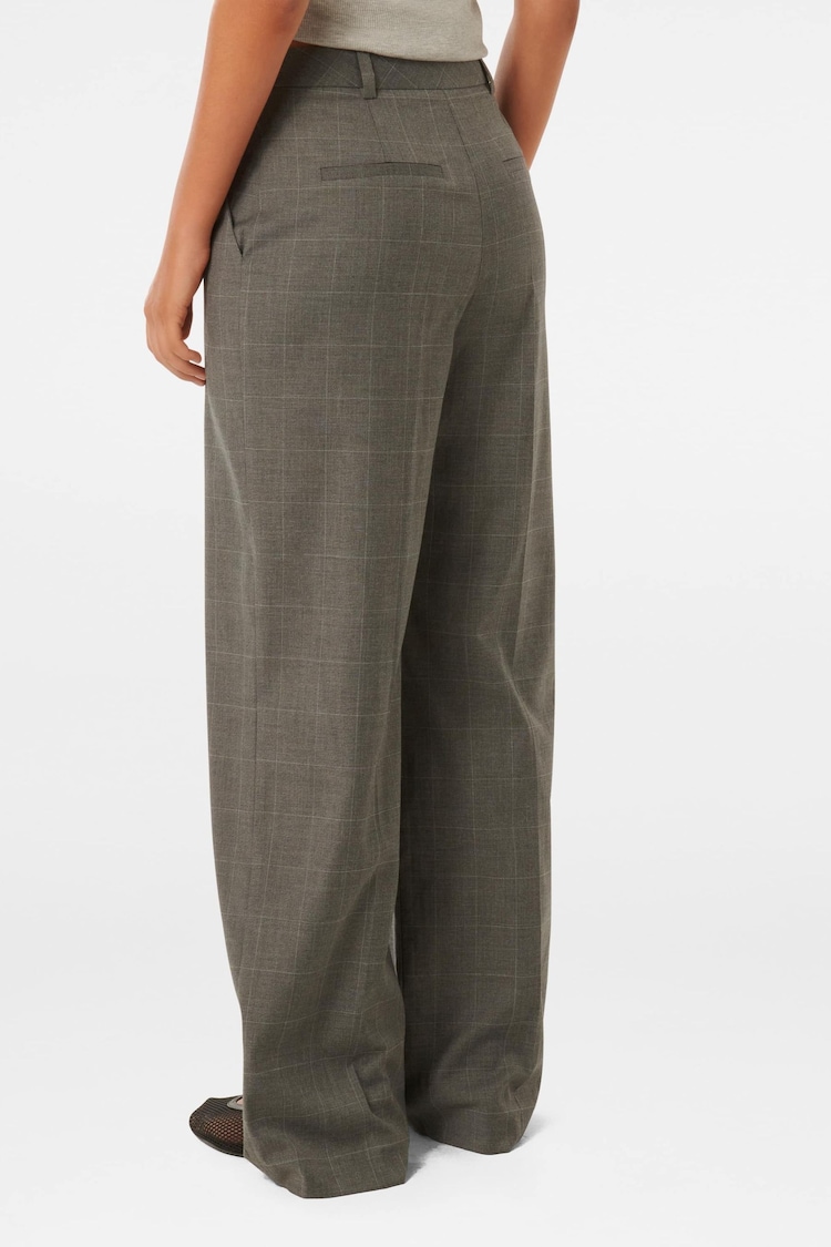 Forever New Grey Monique Wide Leg Trousers - Image 2 of 4