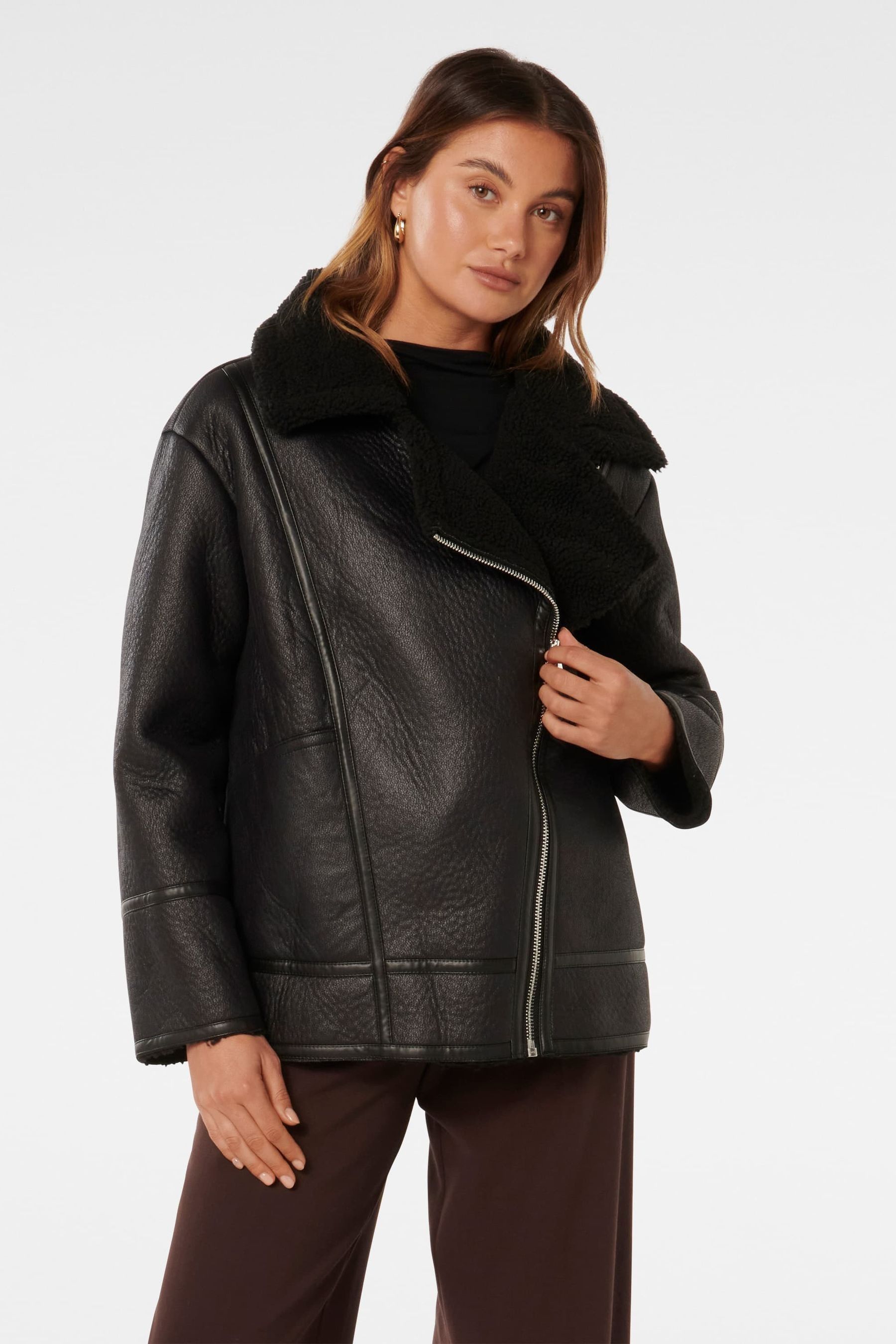 Forever new black jacket hotsell