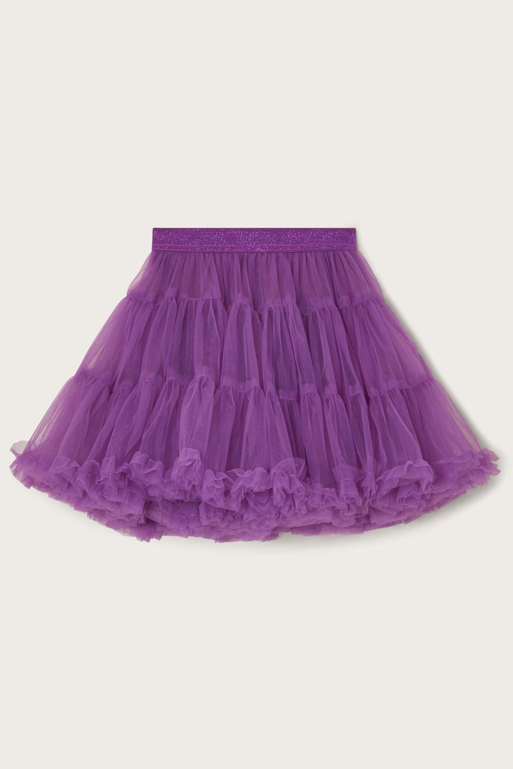Buy Monsoon Purple Layered Net Skirt from the Next UK online shop