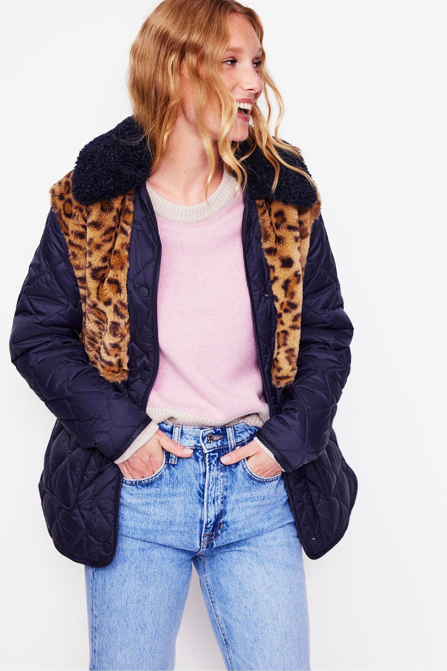 Boden quilted jacket new arrivals