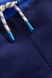 Boden Blue Cosy Fleece Joggers - Image 3 of 3