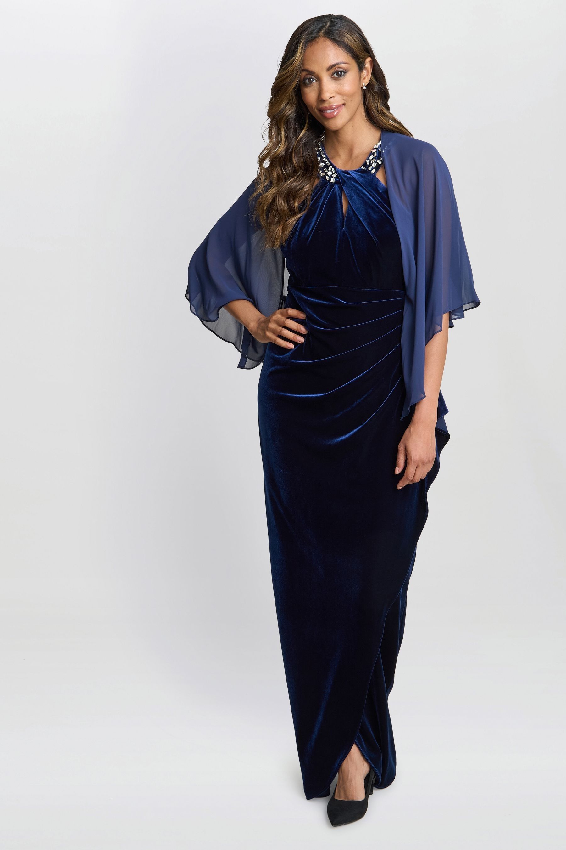 Buy Gina Bacconi Chiffon Cover Up Shawl Scarrf from Next Belgium