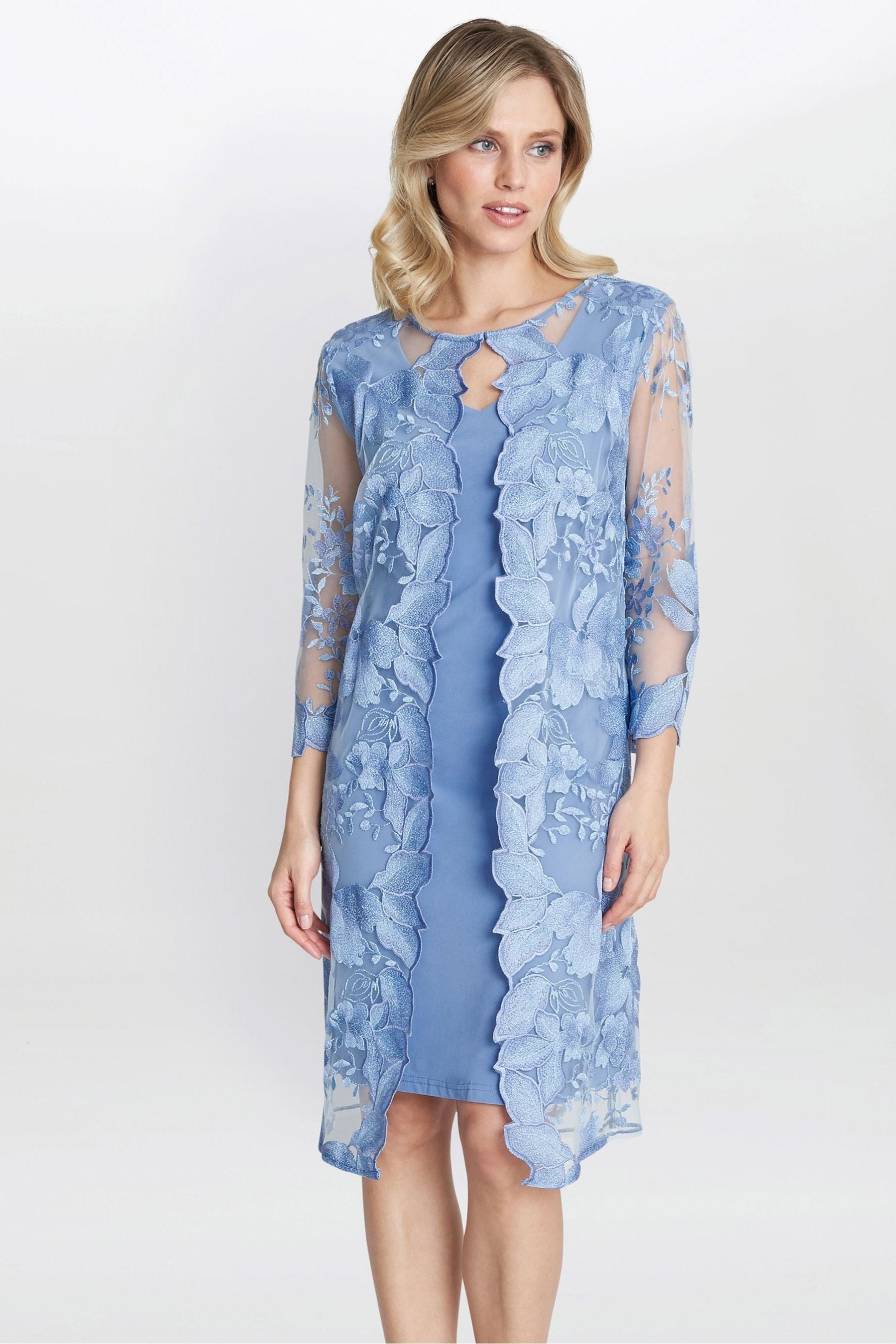 Gina bacconi lace dress 2025