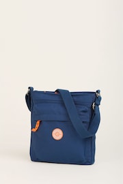 Brakeburn Blue Large Classic Cross-Body Bag - Image 3 of 4