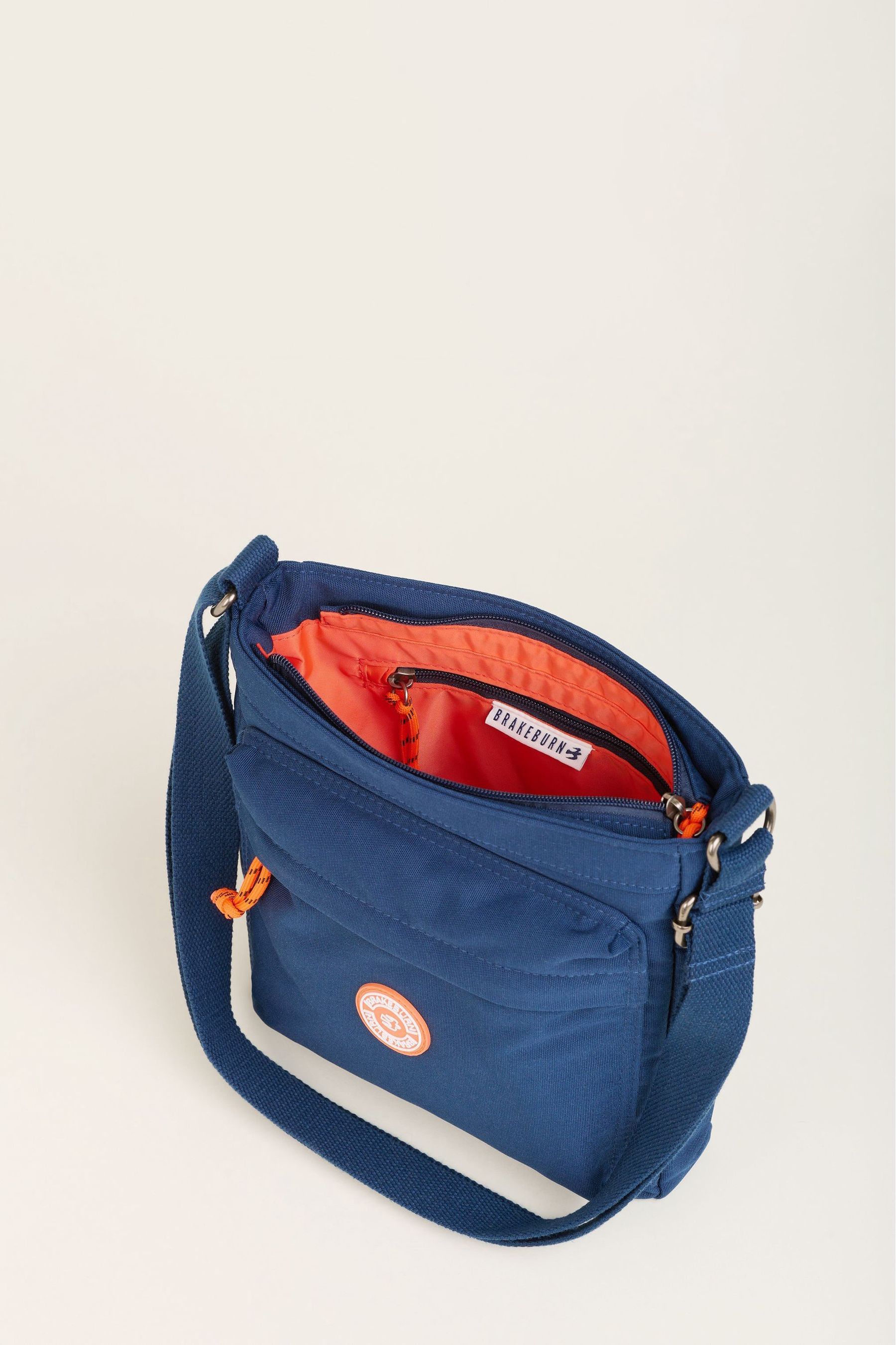 Brakeburn Blue Large Classic Cross Body Bag