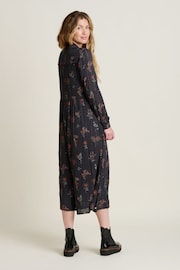 Brakeburn Grey Bella Maxi Shirt Dress - Image 4 of 4