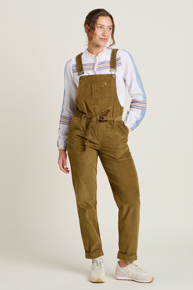 Brakeburn Green Belted Cord Dungarees - Image 1 of 4