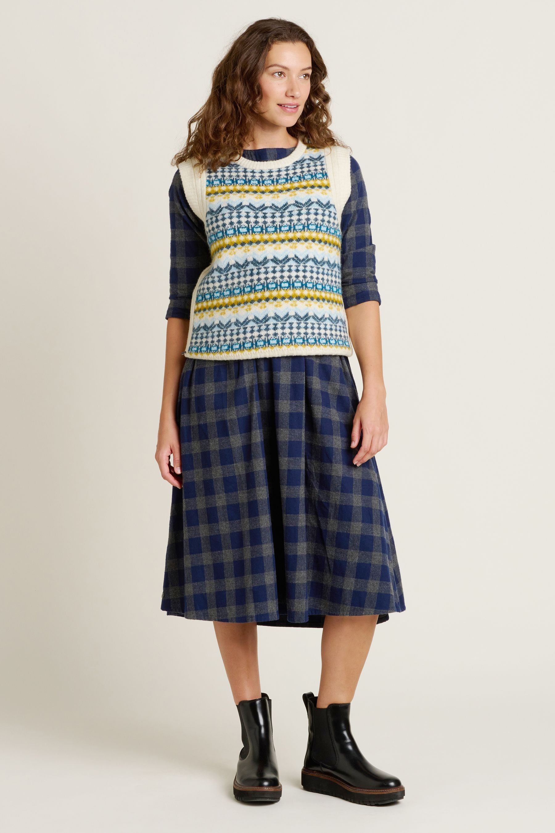 Buy Brakeburn Blue Lilliput Dress from Next Luxembourg